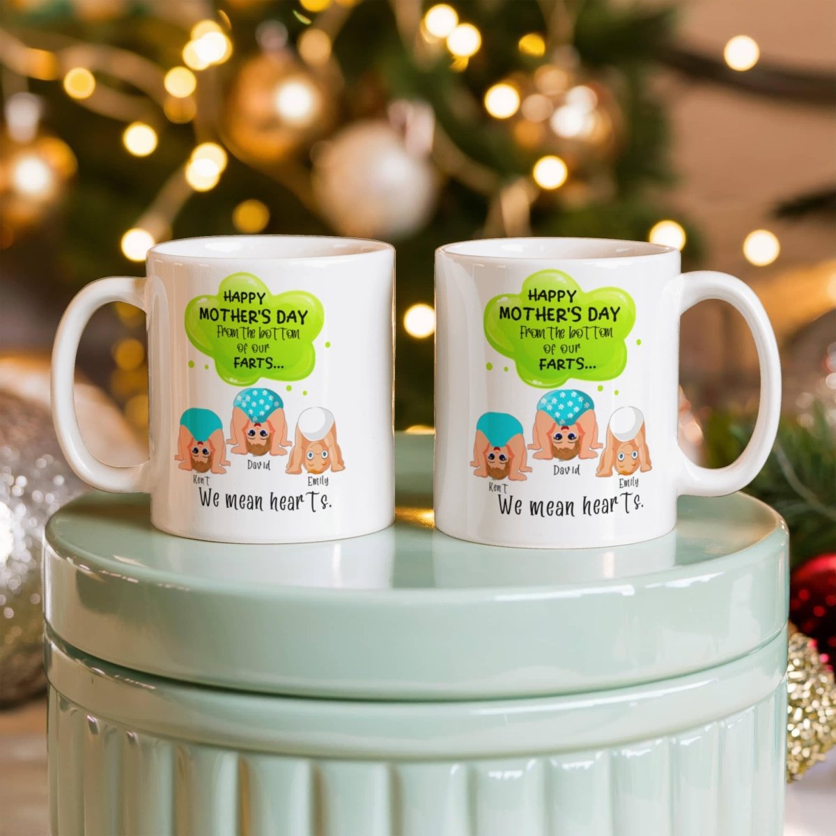 Personalized Funny Mother's Day Mug from Kids - TreasuredTale