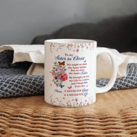White Ceramic Mug - Sister in Christ