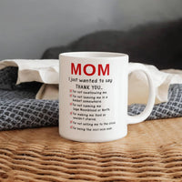 Funny Best Mom Ever Mug – Hilarious Thank You Gift - TreasuredTale