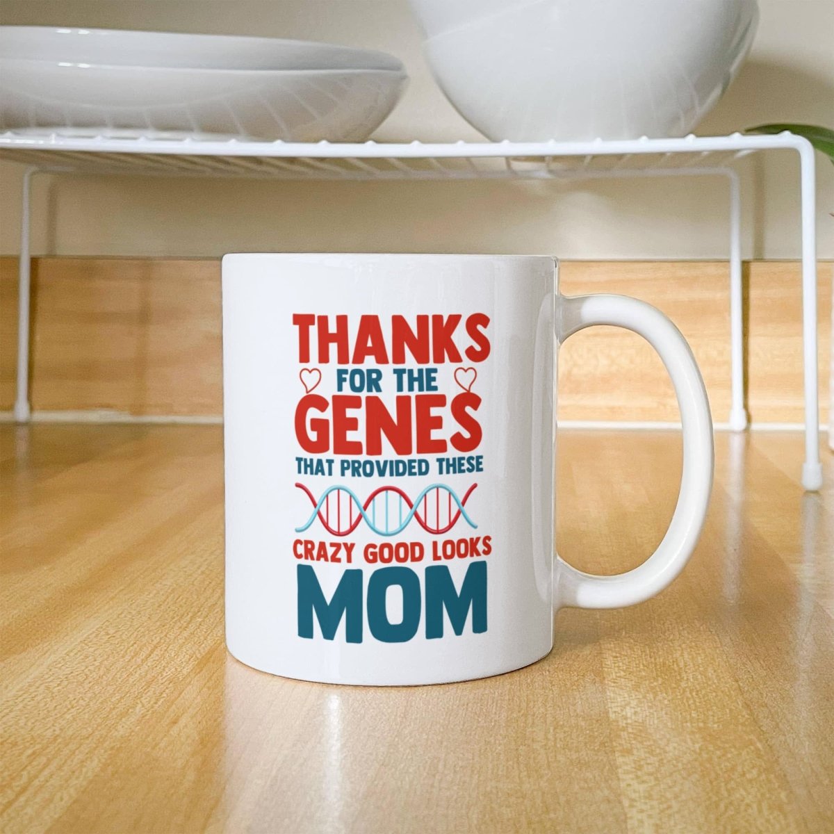 Crazy Good Looks Mug – Personalized Funny Mom Gift - TreasuredTale