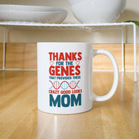 Crazy Good Looks Mug – Personalized Funny Mom Gift - TreasuredTale