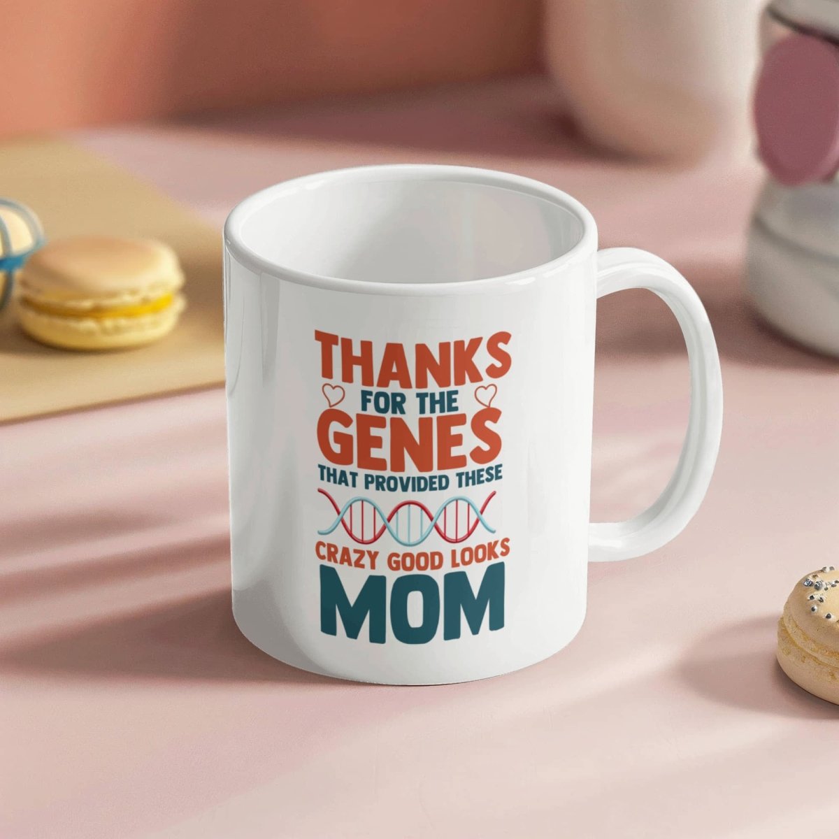 Crazy Good Looks Mug – Personalized Funny Mom Gift - TreasuredTale