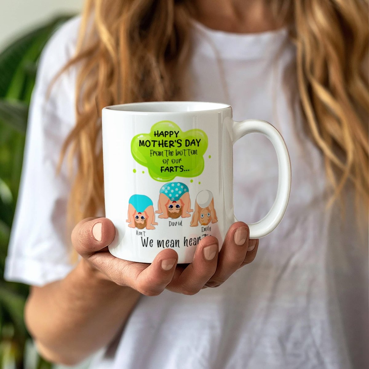 Personalized Funny Mother's Day Mug from Kids - TreasuredTale