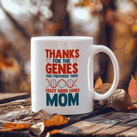 Crazy Good Looks Mug – Personalized Funny Mom Gift - TreasuredTale