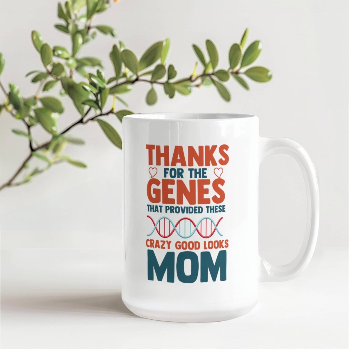Crazy Good Looks Mug – Personalized Funny Mom Gift - TreasuredTale