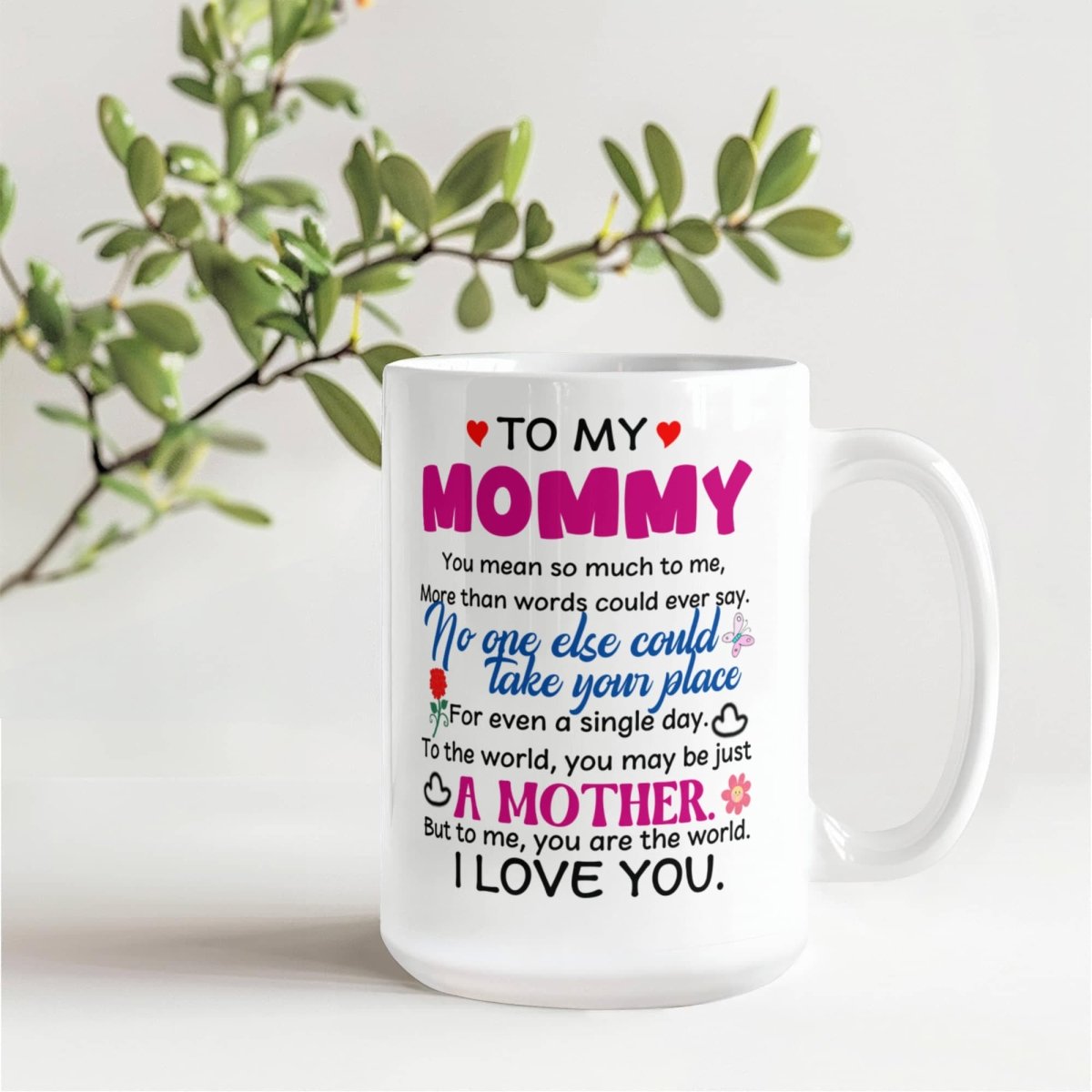 Personalized First Mother's Day Mug for Mommy - TreasuredTale