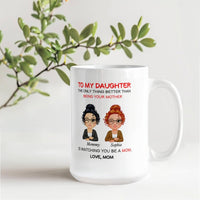 Personalized Mug for Daughter Becoming Mother from Mom - TreasuredTale