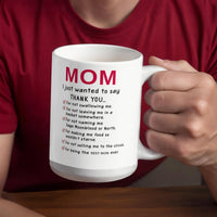 Funny Best Mom Ever Mug – Hilarious Thank You Gift - TreasuredTale