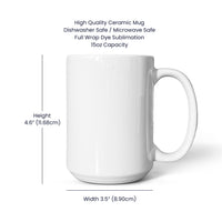 White Ceramic Mug Multiple Variants - one degree hotter funny