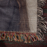 Photo Heirloom Woven Blanket (Portrait) - Graduation personalized