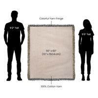 Photo Heirloom Woven Blanket (Portrait) - Graduation personalized