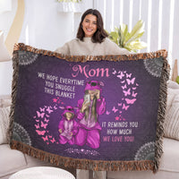 Artwork Heirloom Woven Blanket (Landscape) for Mom - Mother's Day Gift - Love