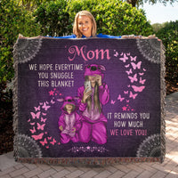 Artwork Heirloom Woven Blanket (Landscape) for Mom - Mother's Day Gift - Love