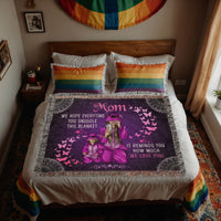 Artwork Heirloom Woven Blanket (Landscape) for Mom - Mother's Day Gift - Love