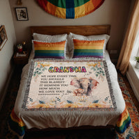 Artwork Heirloom Woven Blanket (Landscape) for Grandma - Mother's Day Gift