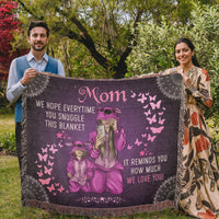 Artwork Heirloom Woven Blanket (Landscape) for Mom - Mother's Day Gift - Love