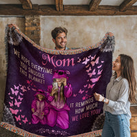 Artwork Heirloom Woven Blanket (Landscape) for Mom - Mother's Day Gift - Love