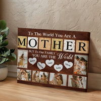 Gallery Wrapped Canvas Multiple Variant Landscape for Mom - Mother's Day - To the World You are a Mother