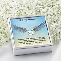 Memorial Necklace for the Loss of a Father – 