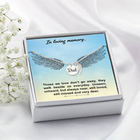Memorial Necklace for the Loss of a Father – 