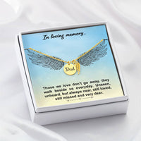 Memorial Necklace for the Loss of a Father – 