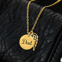 Memorial Necklace for the Loss of a Father – 