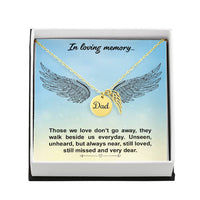 Memorial Necklace for the Loss of a Father – 
