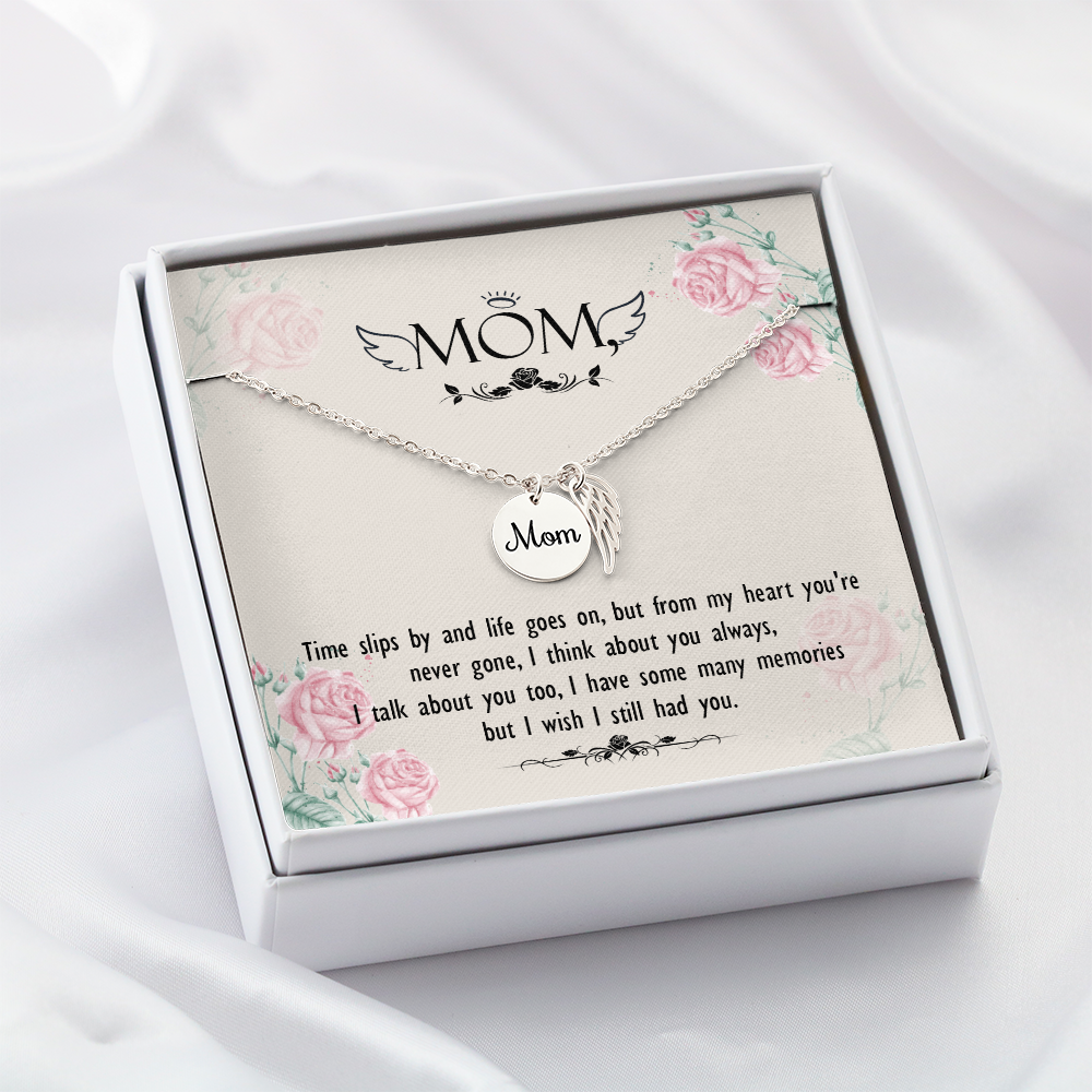 Angel Wing Necklace to Honor Late Mom