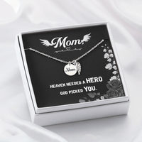 Memorial Necklace – Mom - 12 - TreasuredTale