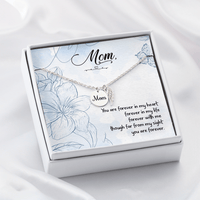 Memorial Necklace – Mom - 3 - TreasuredTale
