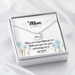 Memorial Necklace – Mom - 4 - TreasuredTale
