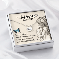 Memorial Necklace – Mom - 6 - TreasuredTale