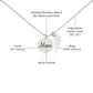 Memorial Necklace – Mom - 4 - TreasuredTale