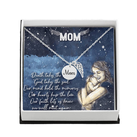 Memorial Necklace – Mom - 21 - TreasuredTale