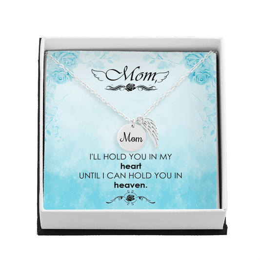 Memorial Necklace – Mom - 17 - TreasuredTale