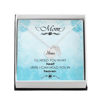 Memorial Necklace – Mom - 17 - TreasuredTale