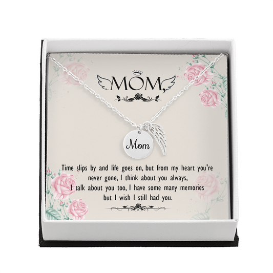 Angel Wing Necklace to Honor Late Mom