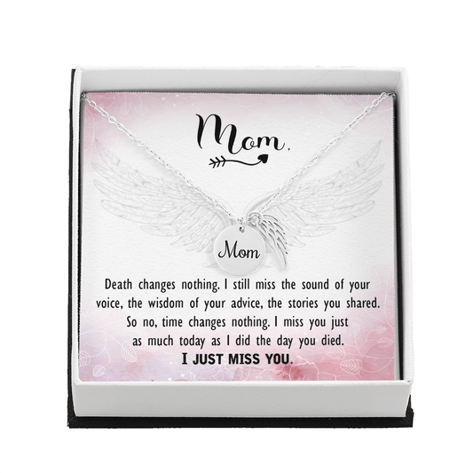 Memorial Necklace – Mom - 20 - TreasuredTale