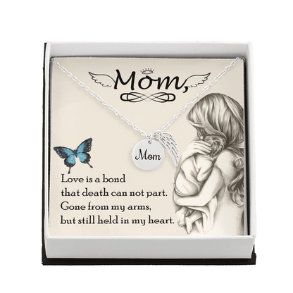 Memorial Necklace – Mom - 6 - TreasuredTale