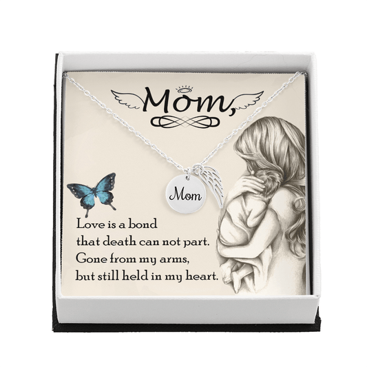 Memorial Necklace – Mom - 6 - TreasuredTale
