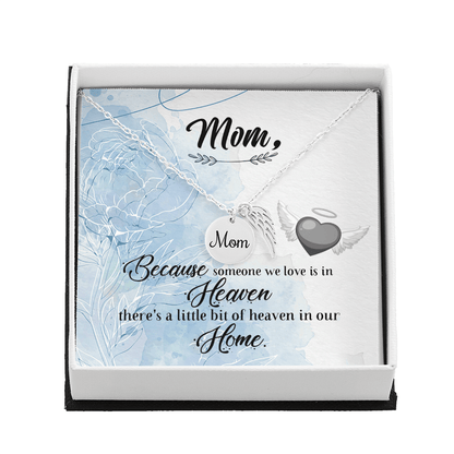 Memorial Necklace – Mom - 14 - TreasuredTale