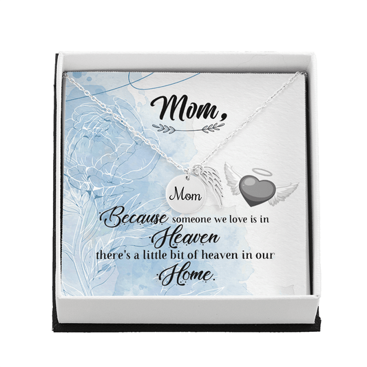 Memorial Necklace – Mom - 14 - TreasuredTale
