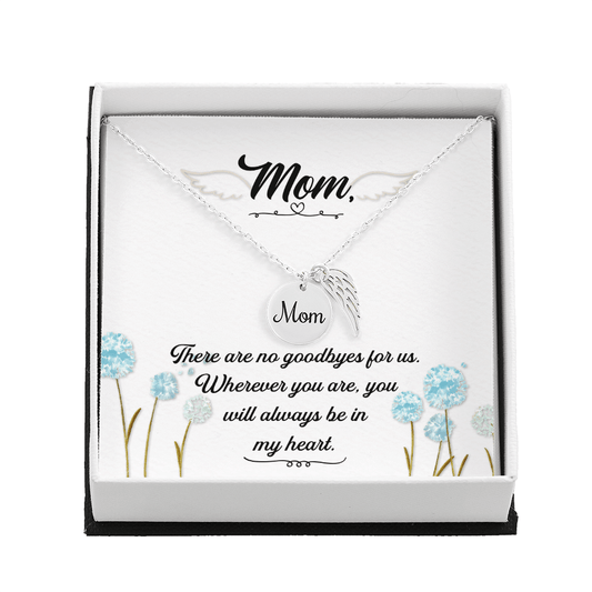 Memorial Necklace – Mom - 4 - TreasuredTale