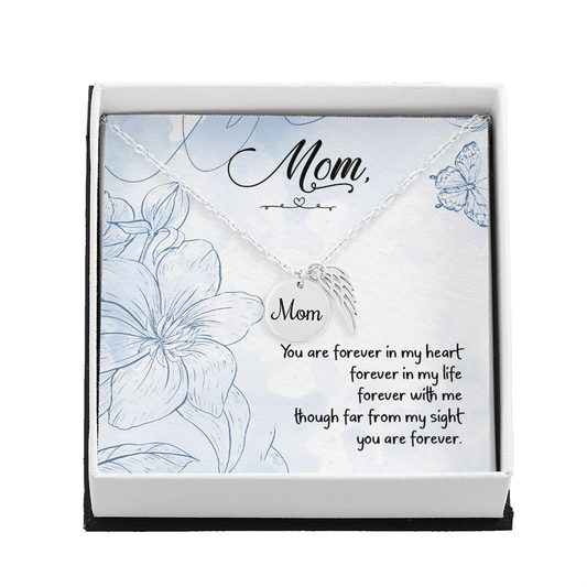 Memorial Necklace – Mom - 3 - TreasuredTale