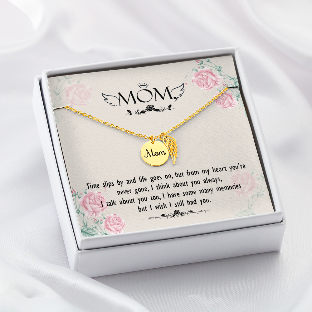 Angel Wing Necklace to Honor Late Mom