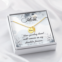 Memorial Necklace in Memory of Mom - TreasuredTale