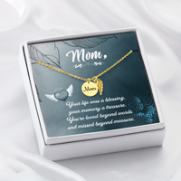 Memorial Necklace – Mom - 18 - TreasuredTale