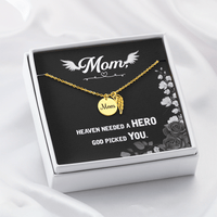 Memorial Necklace – Mom - 12 - TreasuredTale