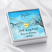 Memorial Necklace – Mom - 18 - TreasuredTale