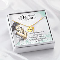 Memorial Necklace – Mom - 15 - TreasuredTale